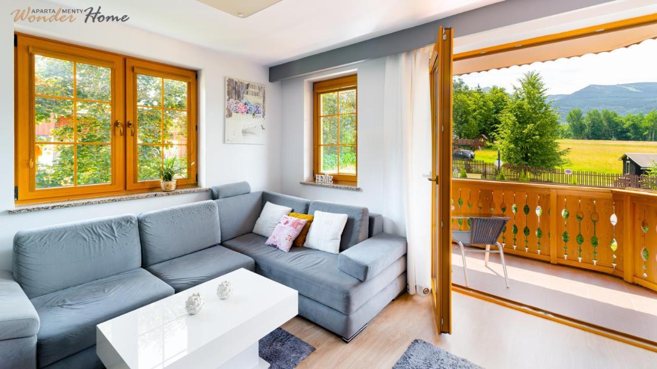 Wonder Home - Apartamenty W Malowniczej, Spokojnej Okolicy - Z Widokiem Na Sniezke カルパッチ エクステリア 写真
